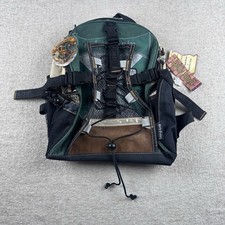 Mochila Slytherin Quidditch Warner Bros Harry Potter 2000 de colección (nueva con etiquetas)