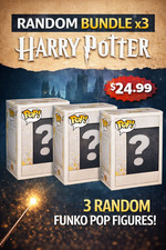 Harry Potter Funko Pop Mystery Box (confezione da 3) Pacchetto Personaggi Casuali | Lotto Sorprese