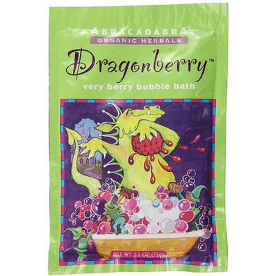 Abra Therapeutics Dragonberry Very Berry Bubble Bath Organic Herbals