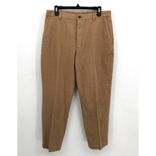 J.CREW Men's Kenmare Relaxed-fit Suit Pants 28x32 Tan Basketweave BM235 NWT