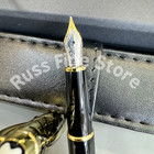 Bid Meisterstück Le Grand Fountain Pen w MONTBLANC Leather Pouch VIP Gift FAST — photo 3