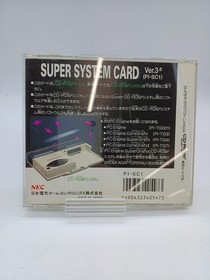NEC Super System Card Ver 3.0 PC Engine TurboGrafx-16 CD-ROM2