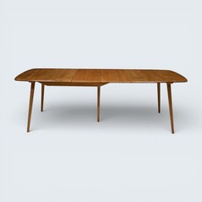 Ercol Grand Plank Dining Table Seats 8 Vintage Light Finish FREE UK Delivery*