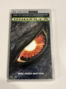 Godzilla Sony PSP UMD Movie 2005 W/Original Case Pre owned