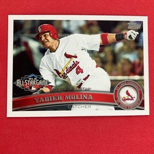 Yadier Molina 2011 Topps Update Series Card #US268 St. Louis Cardinals