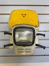 Vintage Acerbis Elba Headlight White Used Vintage Acerbis Elba Headlight White Used