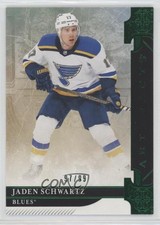 2019-20 Upper Deck Artifacts Emerald 97/99 Jaden Schwartz #58 0o5t