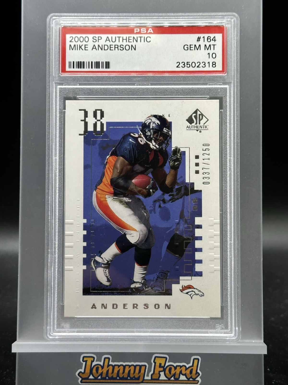 Mike Anderson SP Authentic #164 Base
