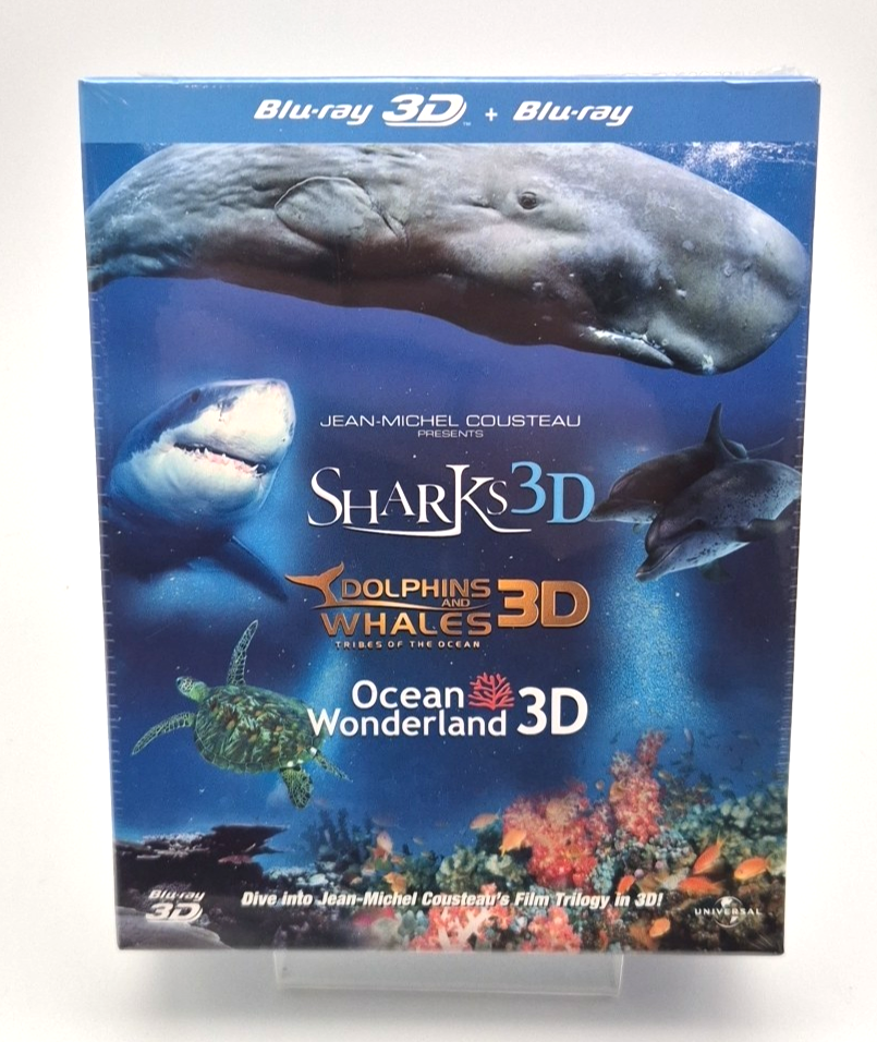 Jean-Michel Cousteau's Film Trilogy: Dolphins & Whales/Sharks/Ocean Wonderland