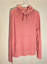 American Eagle Pullover Hoodie Petal Pink Super Soft Womens Small 100 Cotton