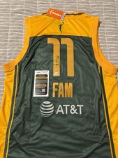 AWA FAM SIGNED NIKE JERSEY SEATTLE STORM WNBA AUTOGRAPH JSA COA AUTHENTIC RARE !