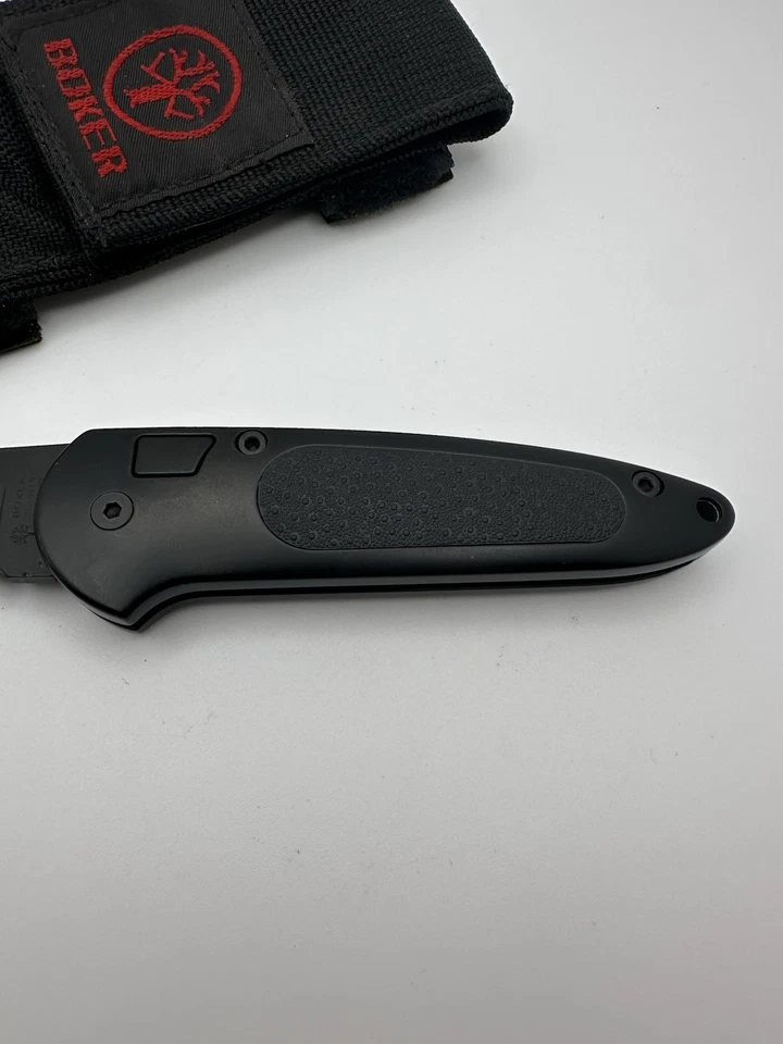 Carpeta manual vintage Boker 7107B Top Lock II (Solingen-Alemania) como nueva con funda Foto 4 de 4