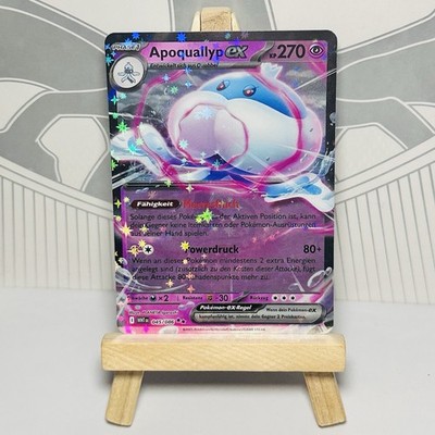Pokemon Karte Apoquallyp ex 045 086 Deutsch Holo Rare