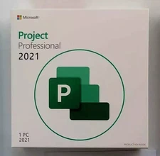Microsoft Project 2021 Professional - Retail Box - New