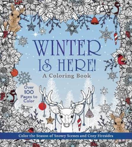 Winter is Here! A Coloring Book (Tascabile) Chartwell Coloring Books