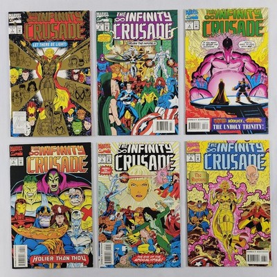 INFINITY CRUSADE (1993) 6 Issue Complete Set 1-6 Marvel Comics Lot New B&B READ 