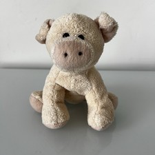 Pink Plush Pig Pale Pink Piggie Stuffed Animal 6