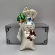 Kurt S. Adler Pillsbury Dough Boy 6 1/2” Tall Ornament Polonaise Collection New!