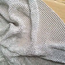Creativesugar Craft Material Metal Rhinestone Mesh Fabric Cuttable For Clothing