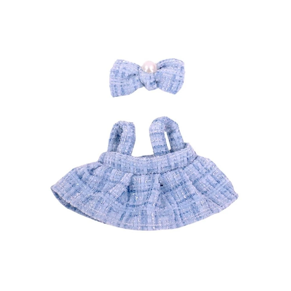 VETEMENTS Set vestiti bretelle ricambio vestiti bambola multicolore 17 cm bambola