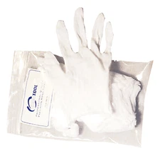 Lightweight Cotton Coin Handling Gloves Size XL Pack of 12 Gloves