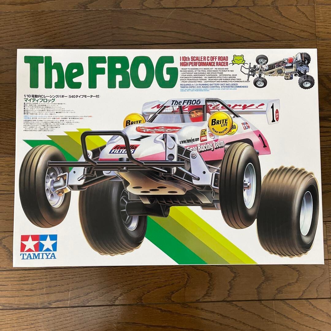 Tamiya 1/10 RC The Frog Off Road Buggy 2WD Racing Car Kit 2WD High