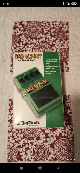 pedalera bad monkey digitech distorsión guitarra