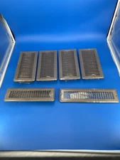 Continental Industries Brown Floor Registers 4x 10(4 Pack) 2x12(1) and 2x10(1)