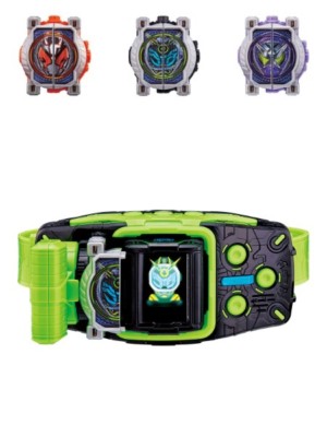Pre ZI-O DX Beyon Driver & Wozmi & DX Sinobi & DX Quiz Miride Ride Uhr Japan