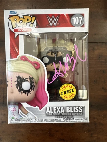 Funko Pop! Vinyl: WWE - Autographed Alexa Bliss (Chase) - JSA Witnessed
