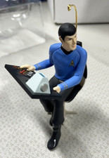 Vintage 1996 Hallmark Star Trek Mr. Spock Handcrafted Hanging Keepsake Ornament