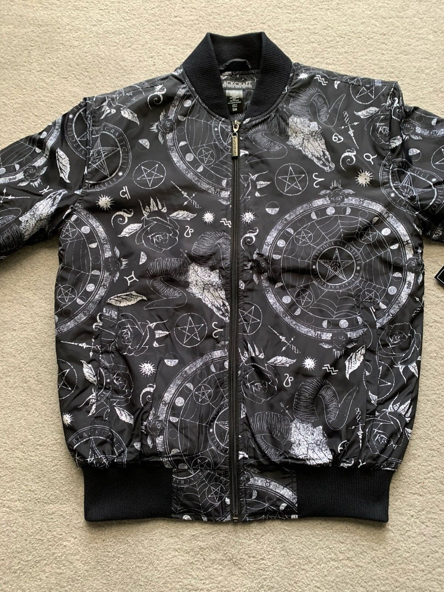 BlackCraft Cult Dream State Bomber Jacket Small Black Craft S