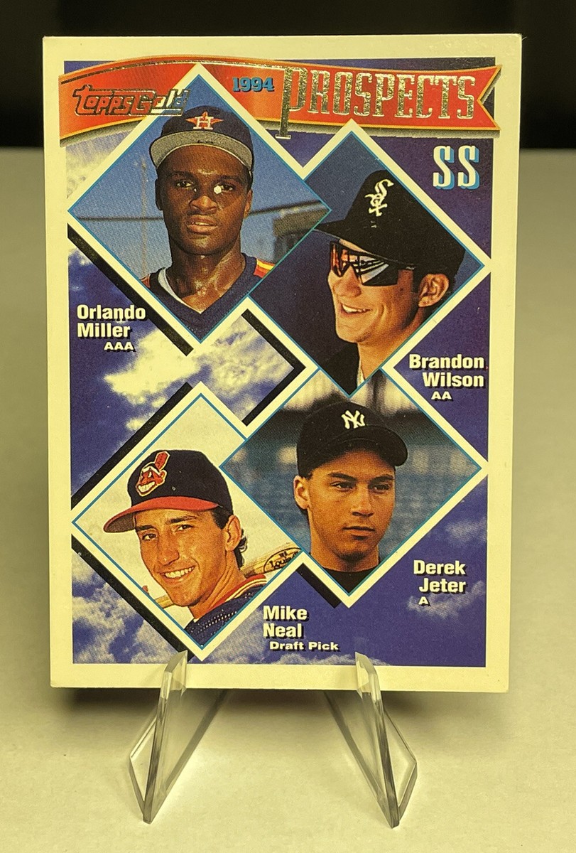 プロ野球 カード 1994 RARE ERROR - 1994 Topps 158 SS Prospects Derek Jeter RC Rookie | eBay