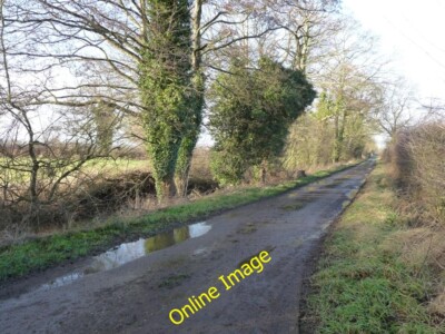 Photo 6x4 Meadow Lane [1] Bond End Running north-west from the Old Manor  c2014
