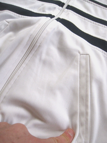 Veste Adidas First Blanche Made in France Ventex 80'S Vintage Jacket - 180 / L - Picture 7 of 9