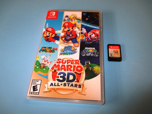 Super Mario 3D All-Stars Nintendo Switch Spiel mit Hülle