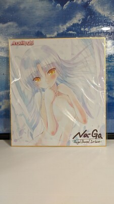 Angel Beats 1st beat Limited Edition Shikishi Art Board Na-Ga Kanade Anime