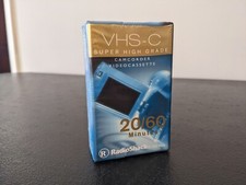 RadioShack VHS-C Super High Grade Camcorder Videocassette 20/60 Minutes