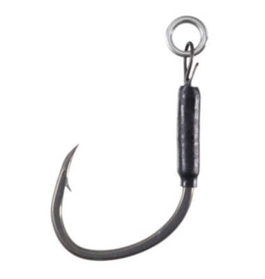 Daiwa Saltiga Assist SS Light Jigging Hook – Rear Twin #3/0, 0.07" Needle, 0.1 Oz, For TG Baits & Tungsten Jigs
