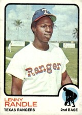1973 Topps #378 Lenny Randle Texas Rangers