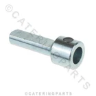 THERMOSTAT METAL D SHAPE CONTROL KNOB SHAFT EXTENSION 18mm LONG 6mm x 4.5mm GSP