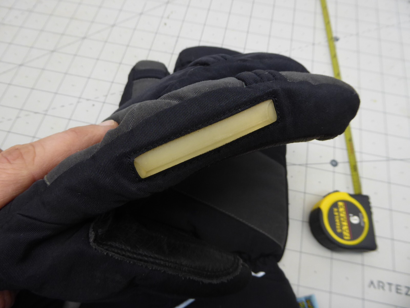 Riders Choice LEATHER Snowmobile Mittens Men's XL Ski Winter 3 FINGER