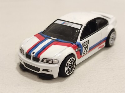 Hot Wheels RLC Salon Mexico 2022 Convention BMW M3 E46 White Loose