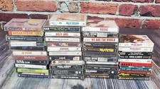 Cassette Tapes Lot Mixed Artists Generes 32 Albums 12 Singles Rock Pop R B