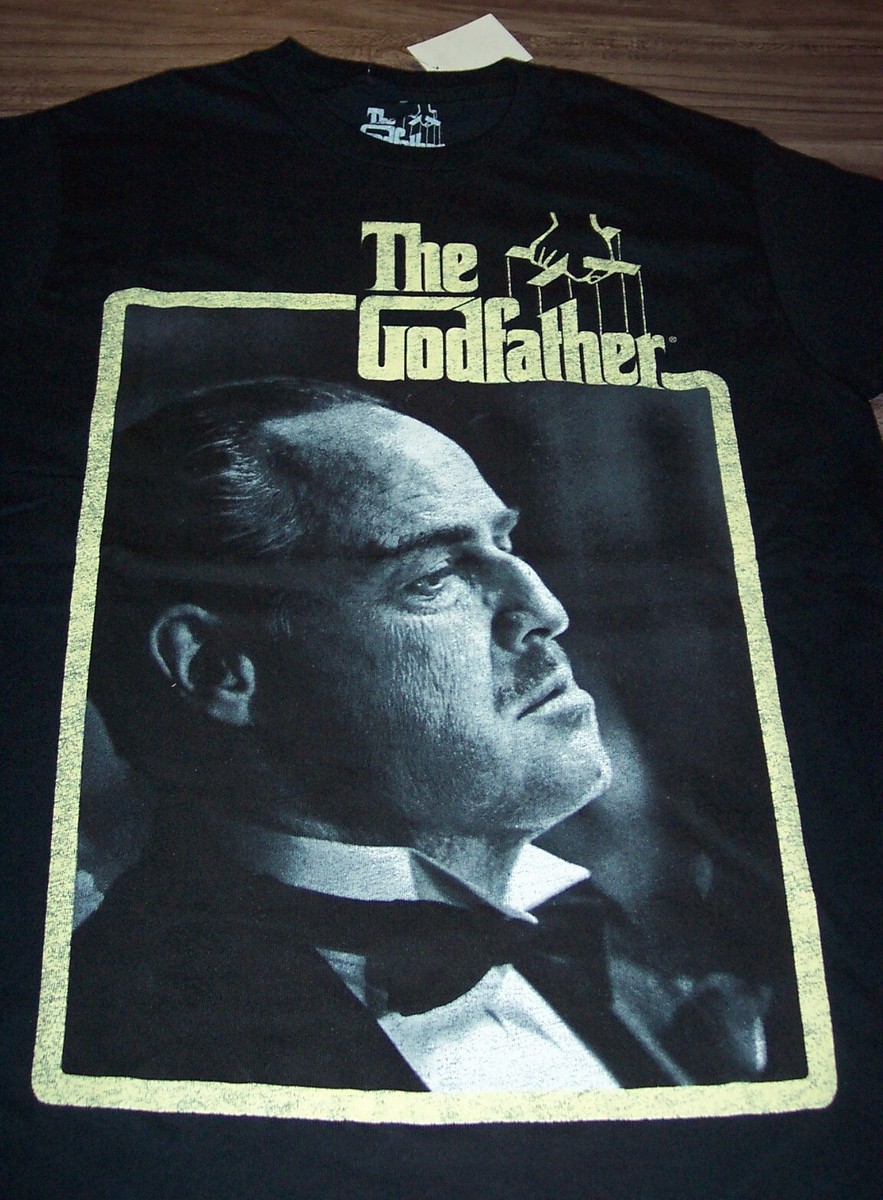 Vintage Style THE GODFATHER Movie T-Shirt MENS SMALL NEW w/ TAG | eBay
