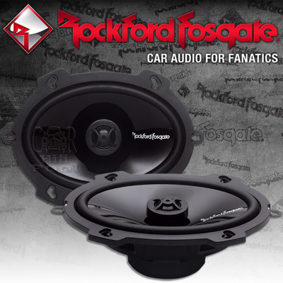 Rockford Fosgate Punch P1 P1572 13x18cm ( 5x7'' ) oval Koax Lautsprecher Paar