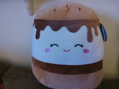 Squishmallow 20” Carmelita the S'more 