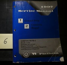 1997 Buick Regal Steering Suspension Brakes Engine Shop Service Repair Manual