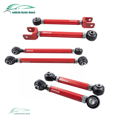 6pcs Rear Camber+Toe+Trailing Arm for BMW F30 F31 F34 320 328 330 335 340
