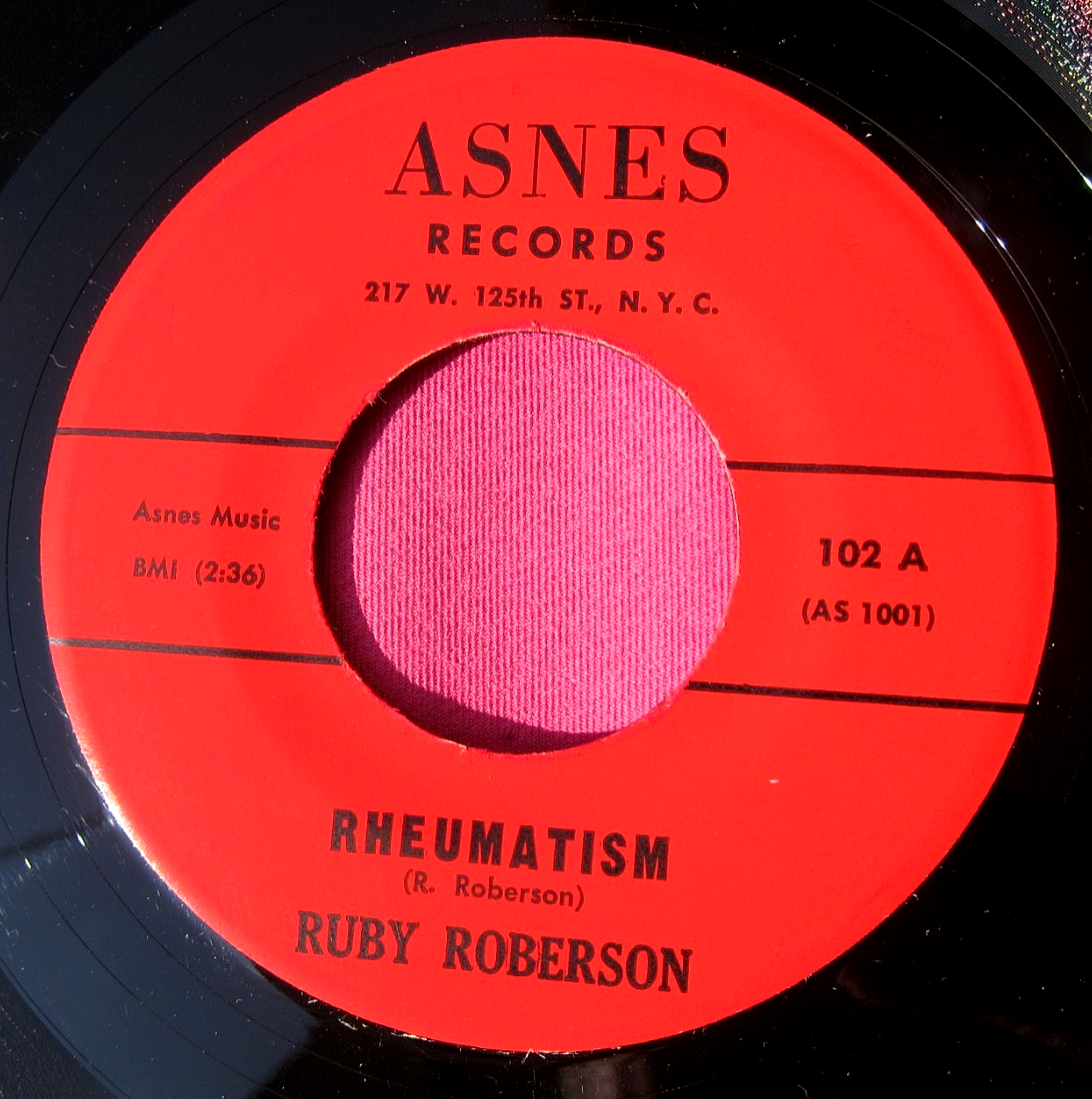 Ruby Ruderson RUBY ROBERSON - Rheumatism / Is it Worth a Chance - super clean 45 rpm ...